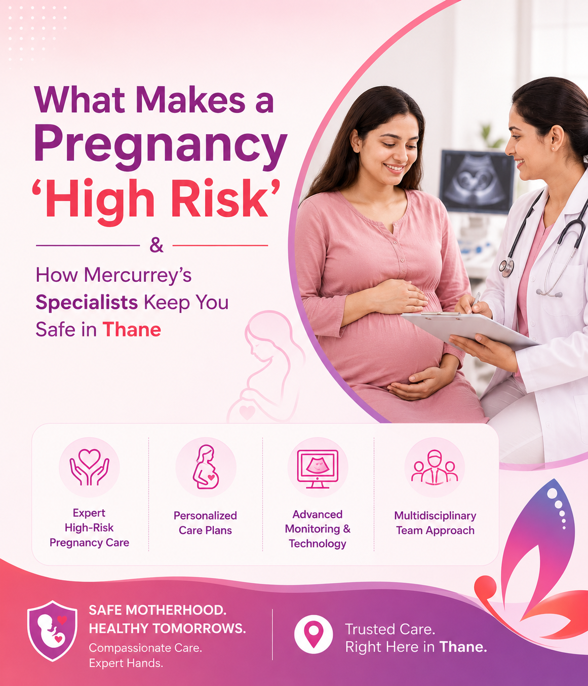 What Makes a Pregnancy ‘High Risk’ & How Mercurrey’s Specialists Keep You Safe in Thane